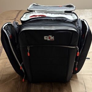 Clik Elite Black Camera Backpack with Red Accents